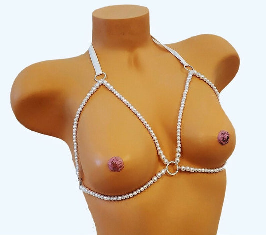 Deluxe Pearl Lingerie Bra