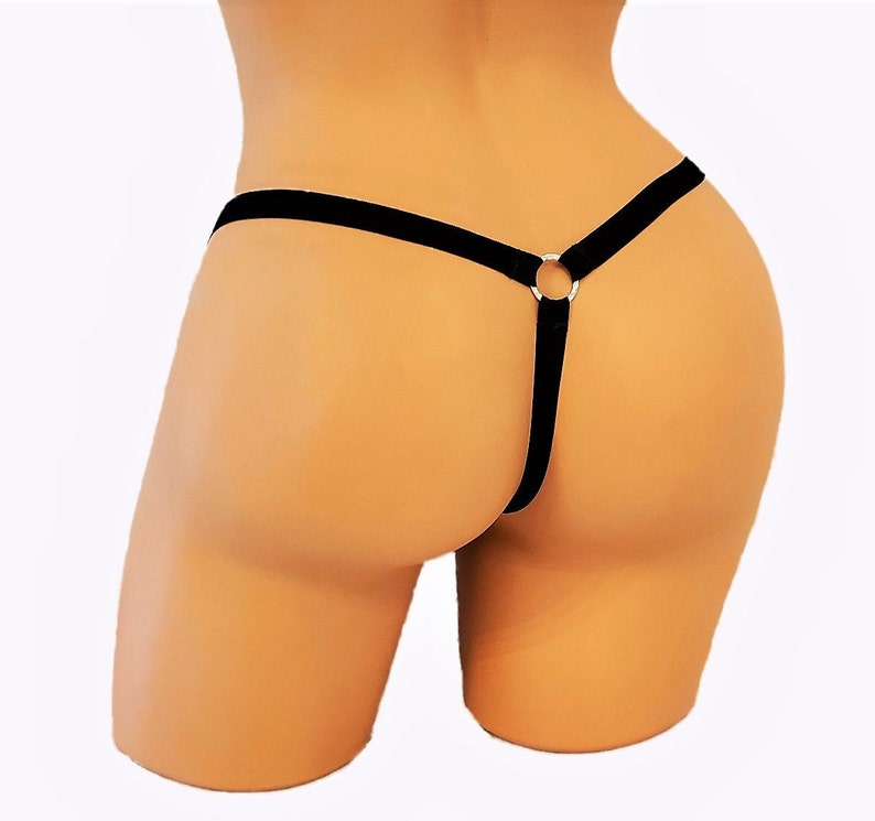 Crotchless Thong Body Suit Harness Lingerie