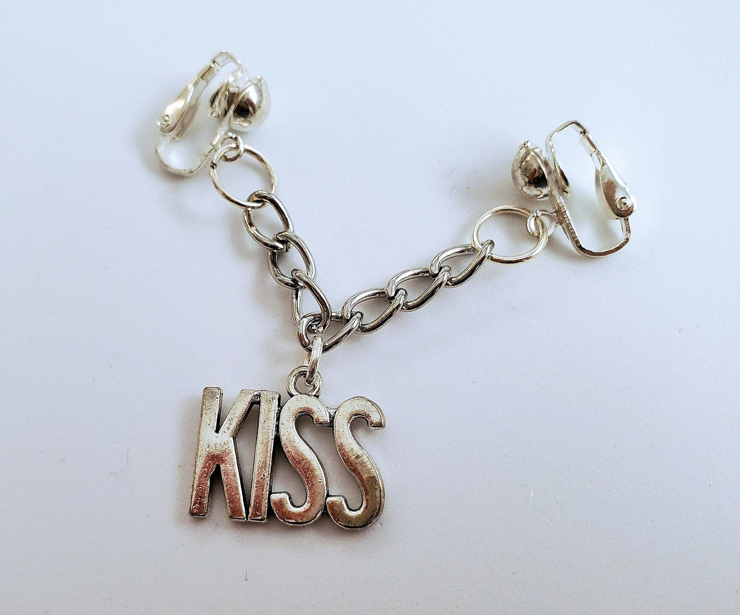 Kiss Pussy Jewelry, Labial Clip, Erotic Vaginal Jewelry Non-Piercing Clit Clip