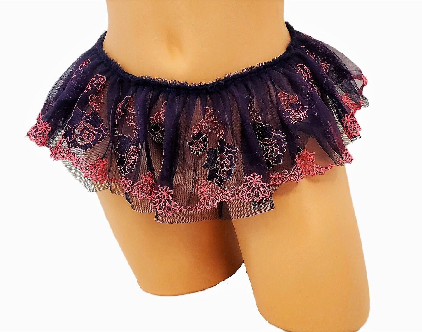 Custom Micro Mini Lingerie Skirt