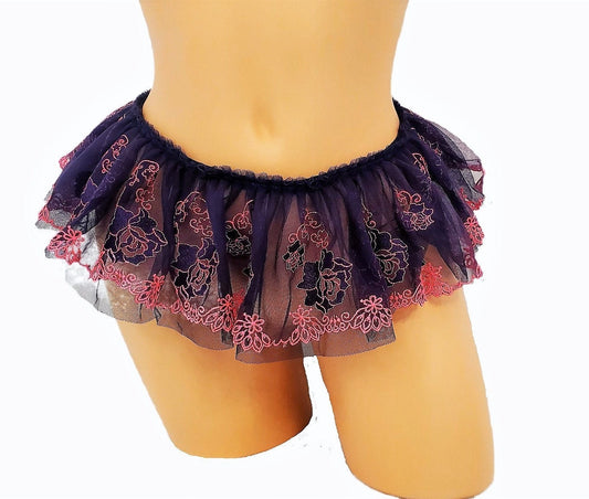 Custom Micro Mini Lingerie Skirt