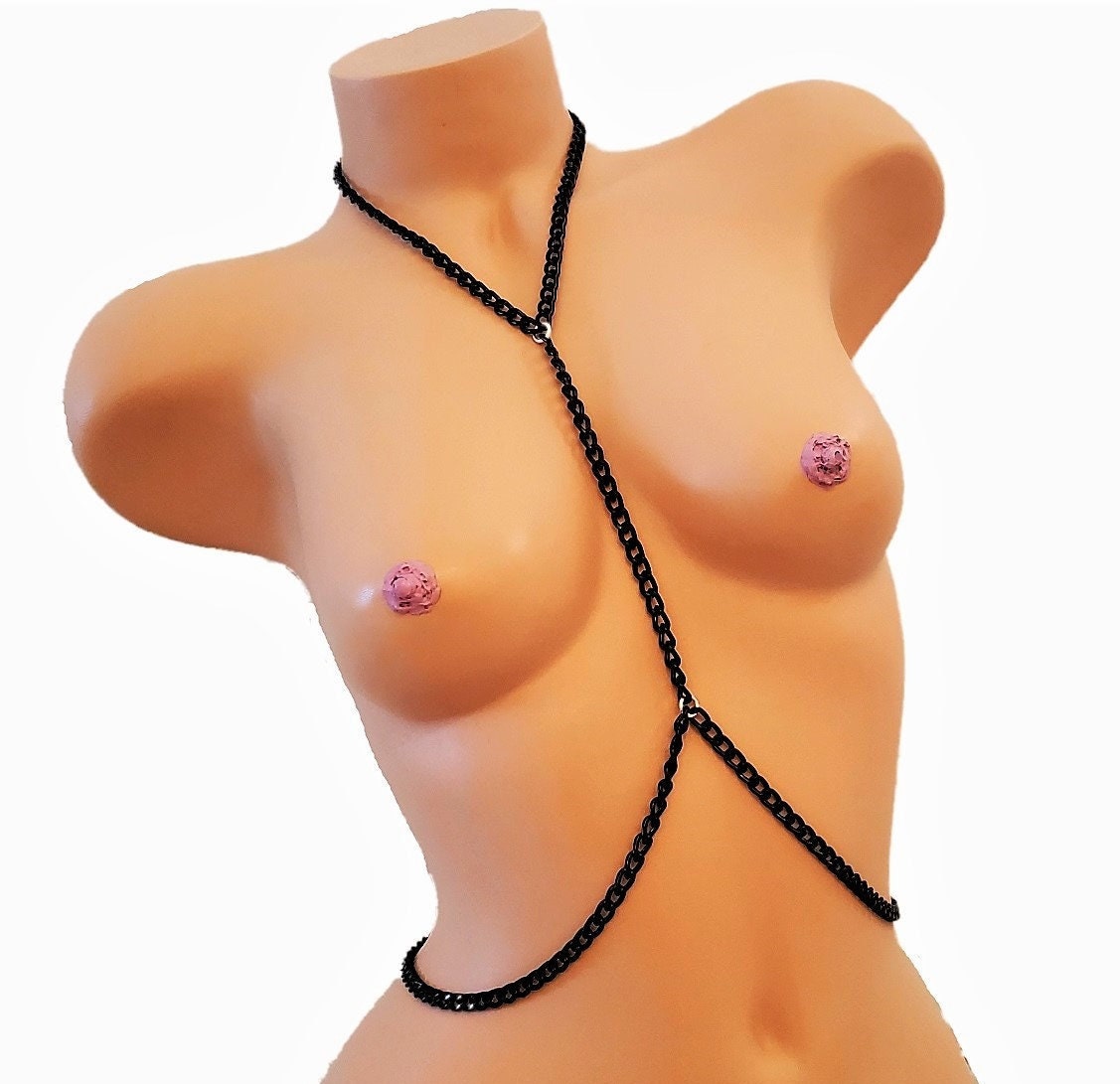 Halter Body Chain Jewelry Fashion Accessory